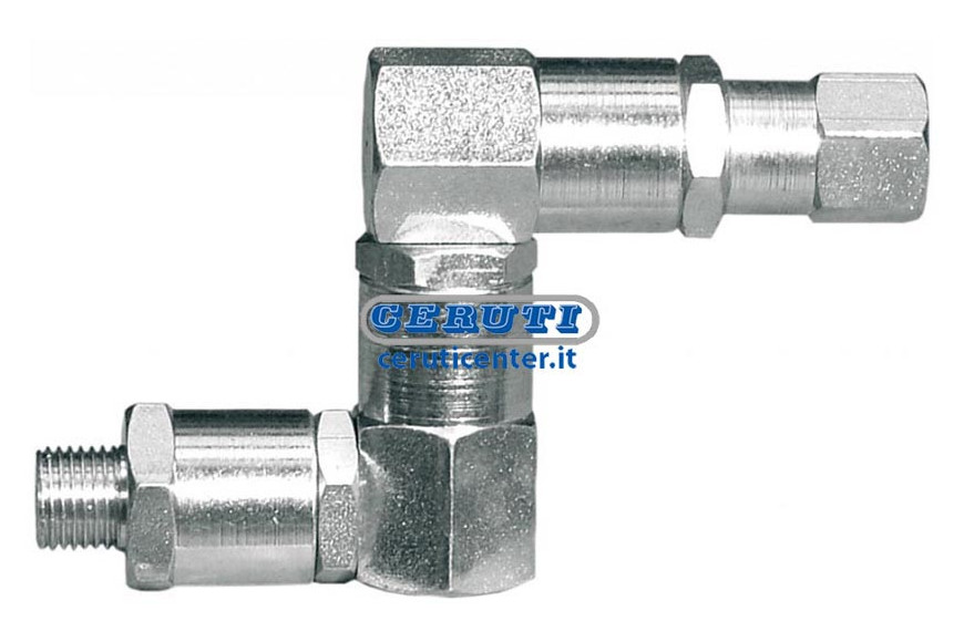 Kupplungsstück Mit Dreifach Gelenk Gewinde 1/4" Gas