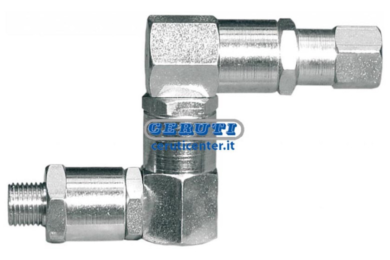 Kupplungsstück Mit Dreifach Gelenk Gewinde 1/4" Gas