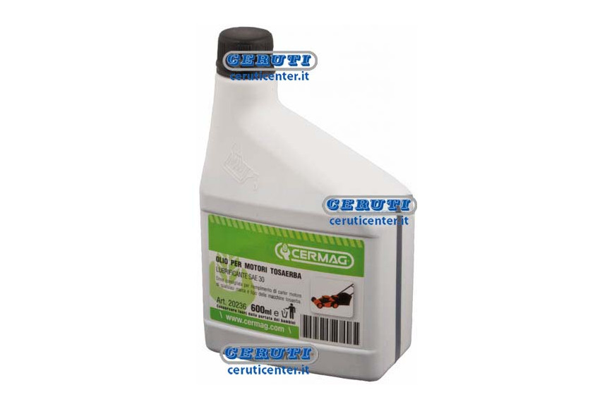Olio Unigrade Sae 30 X Tosaerba - Olio Sae 30 Per Motori Da Tosaerba Confezione Flacone Da 600 Ml