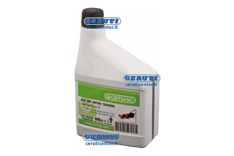Aceite Sae 30 Para Motores De Cortadoras De Césped - 600 Ml Paquete Botella De 600 Ml