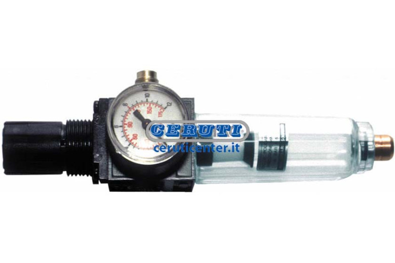 Regulador De Presión F1/4” Rosca 1/4" Gas