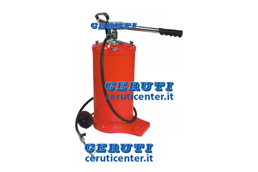 Pompe A Graisse- Charriot - 16 Kg Capacité 16 Kg