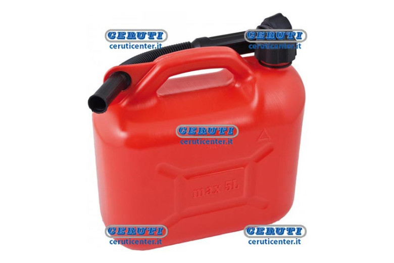 Recipiente Para Carburante De Plástico - 5 L