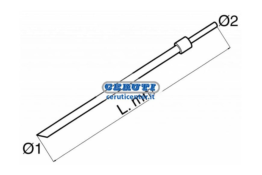 Telescopic Steel Slurry Tank Pipe - 720 Mm