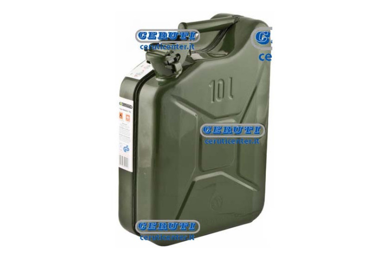 Jerrycan En Metal - 10 L