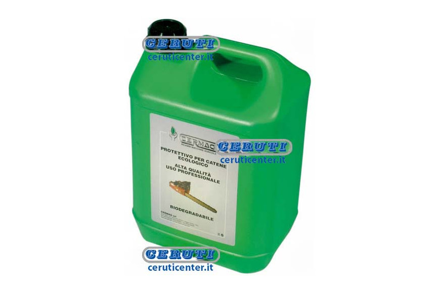Environment-Friendly Protective Fluid For Motor Saw Chains - 5 Lt Package Bottle Of 5 L