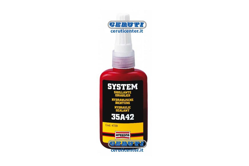 Sigillante Idraulico 35A42 50 Ml. - Sigillante Idraulico Per Tubi Fino A 3/4" - 50 Ml - Adattabile a 4729