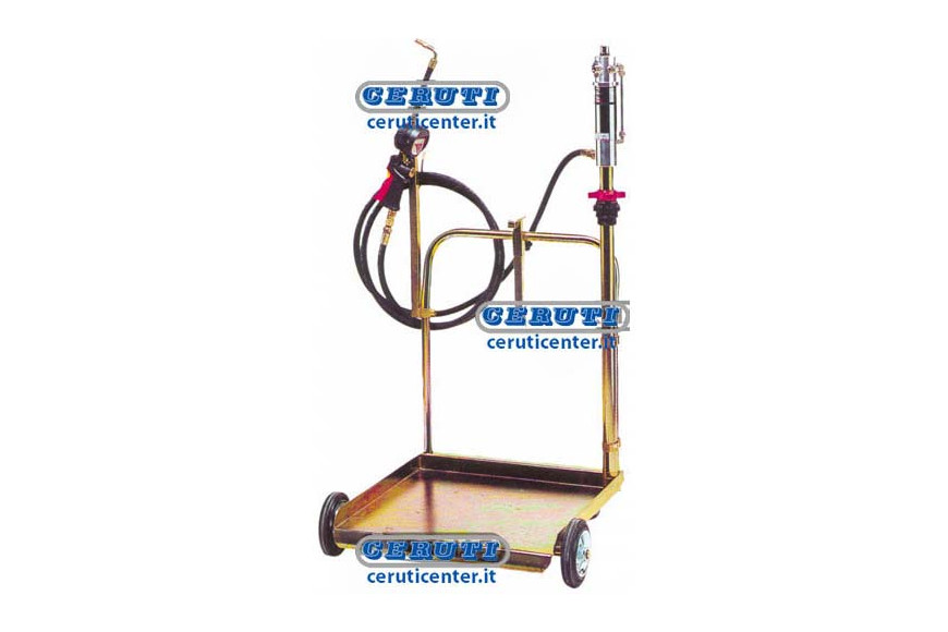 Air-Operated Pump For Oil With Trolley