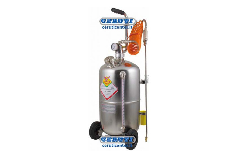 Nebulizador Con Carro 24Lt Acero Inox Depósito 24 L