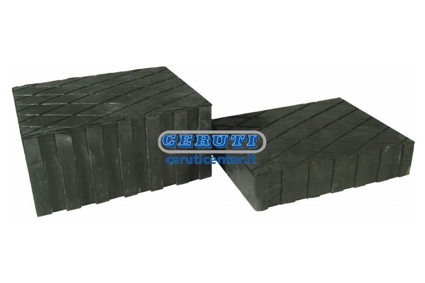 Rubber Plugs For Power Lifts And Jacks Dimensions 160X120X35 Mm