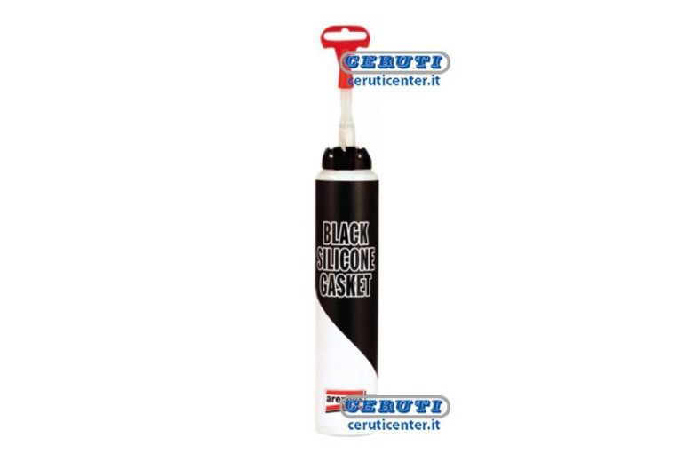Negro junta de silicona - 200 Ml