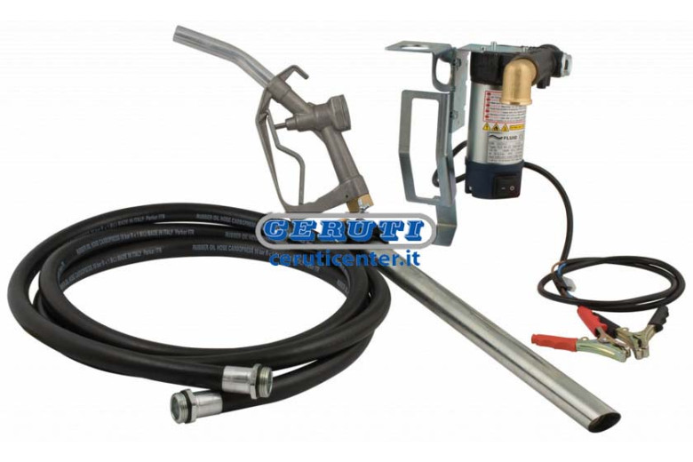12 V Electric Pump Kit For Transferring Diesel Fuel From Drums