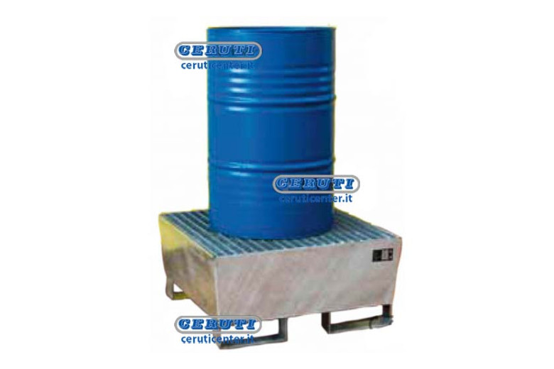 Cuve Recuperation Et Stockage Pour 1 Fut De 180-220 Litres