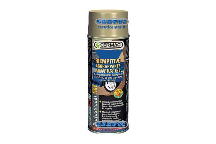 Stucco Riempitivo Spray Aggrappante, Antiruggine