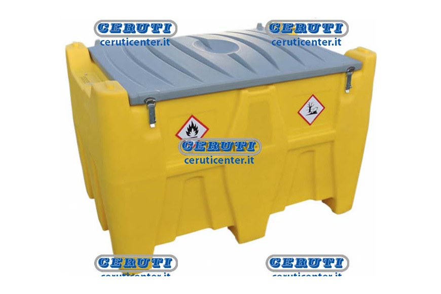Elektropumpe 24 Volt Mit Tank Von 430 L Zum Umfüllen Von Dieselkraftstoff – Vollständig Steuerfrei "Adr 1.1.3.1. C" Spannung 24 