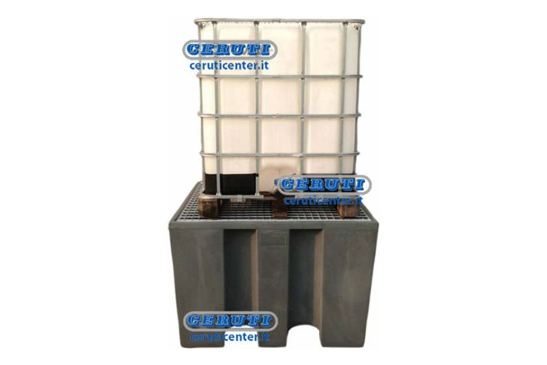 Cuve Polyethylene Pour 1 Recipient "Ibc" 1000 L
