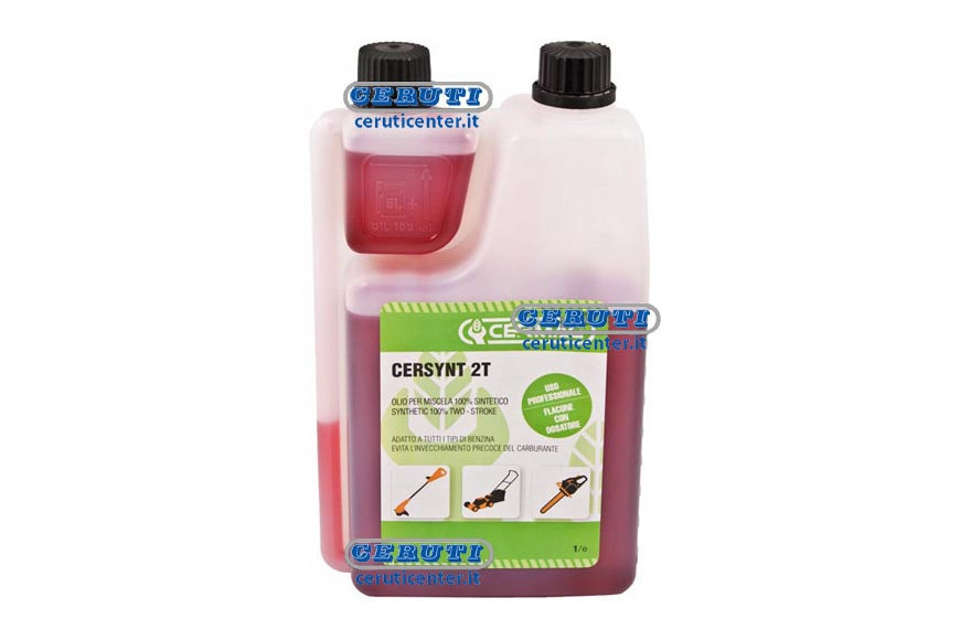 Mixture Oil For 2-Stroke Engines - Completely Synthetic - 1 Lt Package Dispenser Bottle Of 1 L