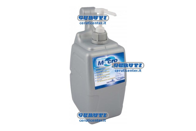 Crema Fluida Lavamani Con Microsfere Vegetali (5000 Ml) - Flacone