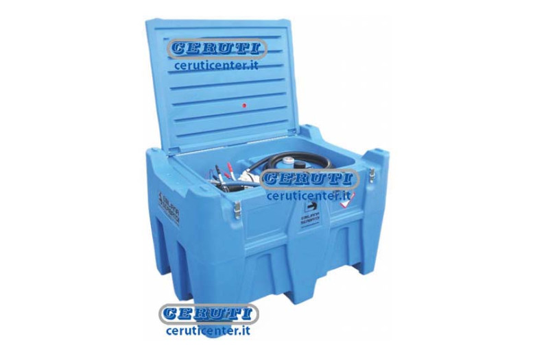 Elektropumpe 12/24 Volt Mit Tank Von 430 L Zum Umfüllen Von Ad-Blue® Kraftstoff – Vollständig Steuerfrei “Adr 1.1.3.1. C”