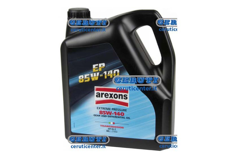 Lubrificante Ep 80W-90 Flacone 1Lt. Especificaciones 85W-140 Paquete 4 L