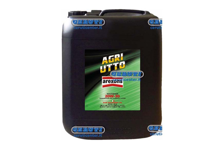 Lubrificante Agri Utto 20W-30 20Lt. Multigrade 20W-30 Paquete 20 L