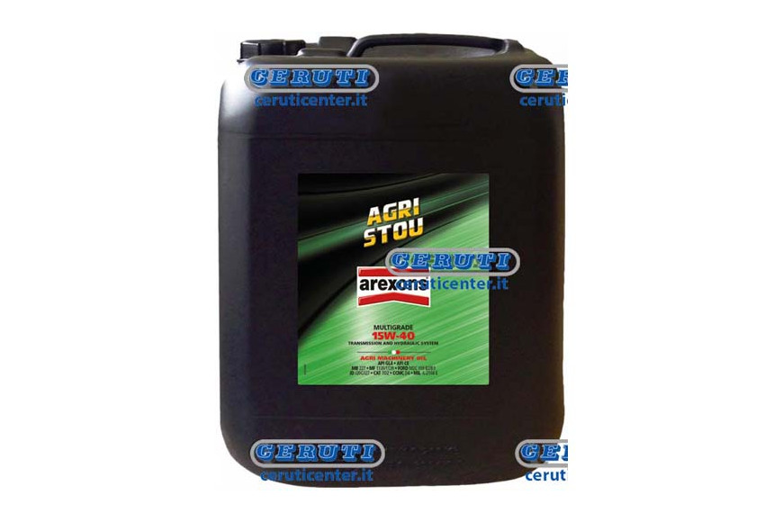 Lubrificante Agri Stou 15W-40 20Lt. Multigrade 15W-40 Paquete 20 L