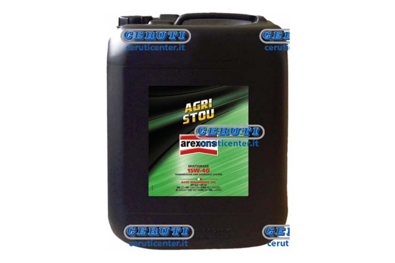 Lubrificante Agri Stou 15W-40 20Lt. Multigrade 15W-40 Paquete 20 L