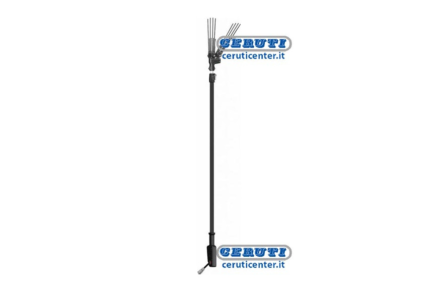 Abbacchiatore Elettrico Olivgreen 700 Plus Battiti 1200 Min Lunghezza 2,2 ÷ 3,1 M