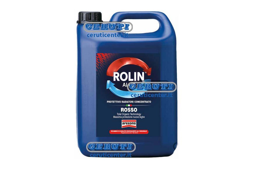 Rolin Alux Lt.5 Rosso Package Tank Of 5 L