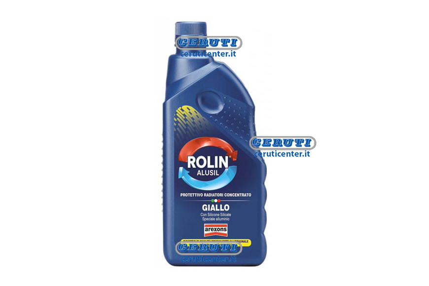 Protettivo Per Radiatori Rolin Alusil Giallo Concentrato Confezione Flacone Da 1 L