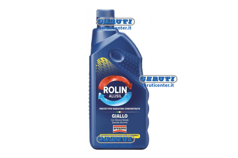 Protettivo Per Radiatori Rolin Alusil Giallo Concentrato Confezione Flacone Da 1 L
