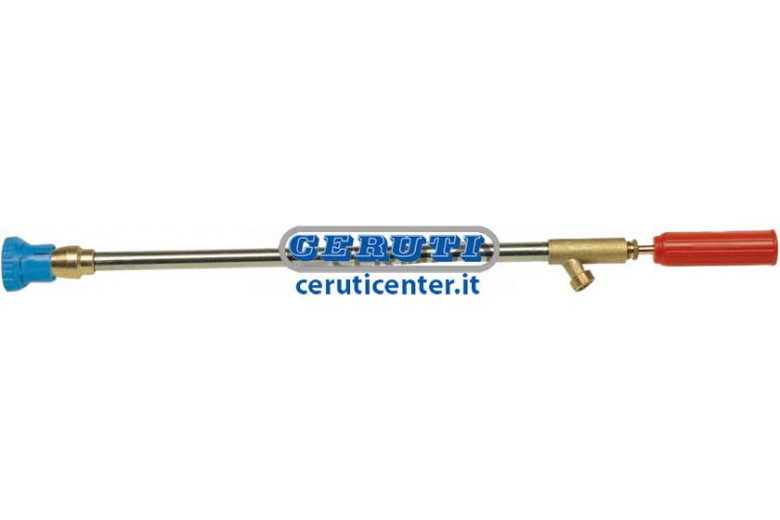 Lanza Aspersola 600 Ø1.5 Regadura Con Mando Manopla Boquilla Acero Inox Longitud 600 Mm