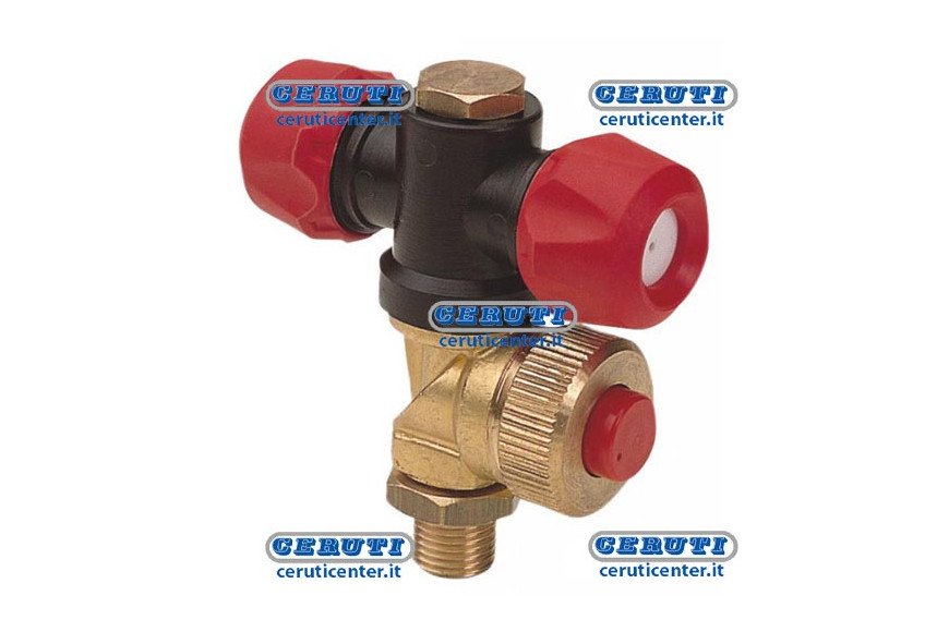 Double Sprayer Nozzle C/W Diaphragm Check Valve