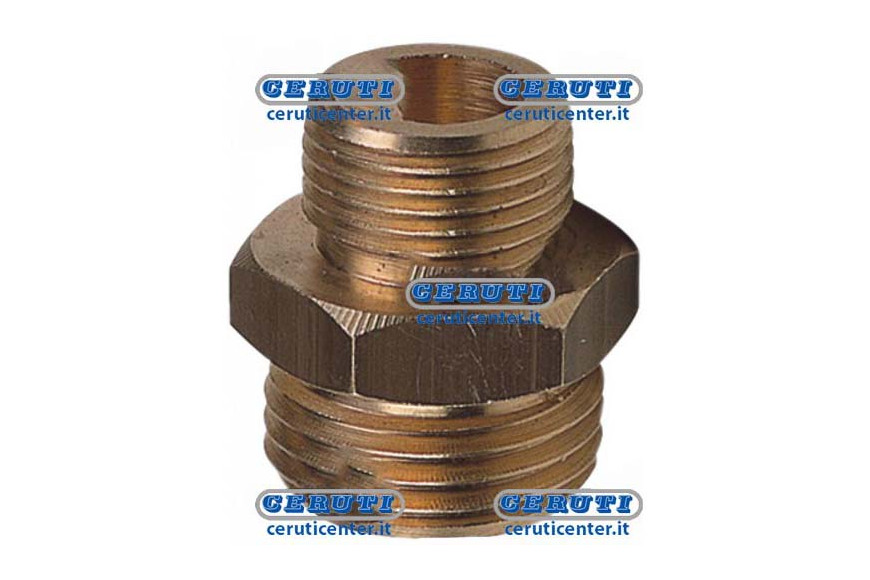 Racor Intermedio 25449 - 25450 Rosca 1/2" X 1/2" Gas
