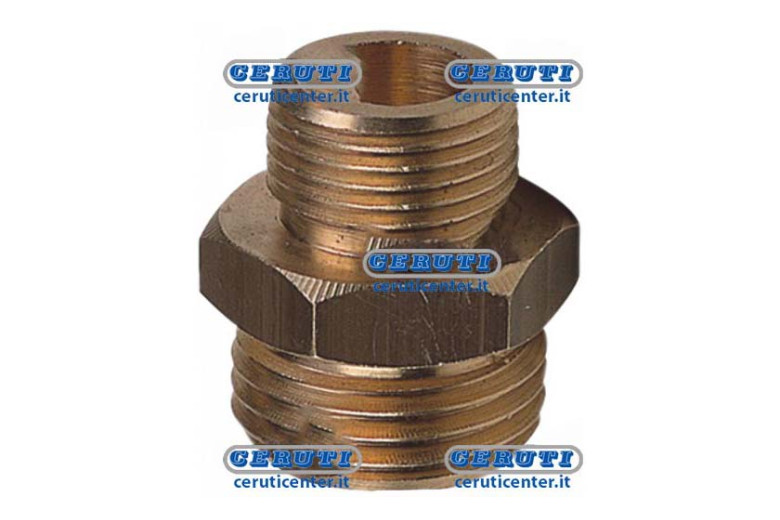 Racor Intermedio 25449 - 25450 Rosca 1/2" X 1/2" Gas