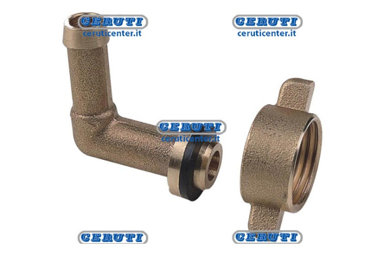 Portagoma Curvo Con Esparcidor Ø 13 Mm