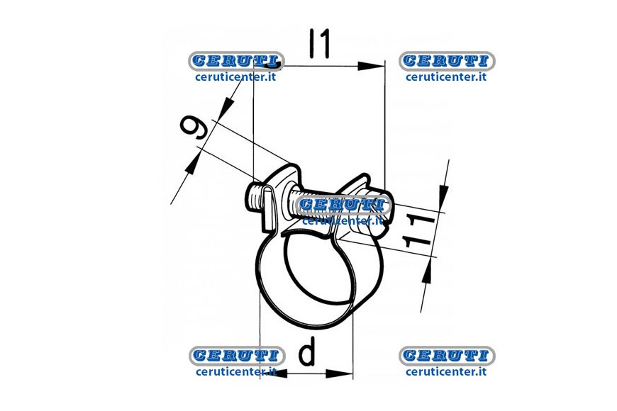 Clips For Fuel Pipes And Miscellaneous Applications
