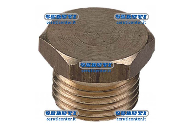 Brass Plug 25449 - 25450 F 1/2" Gas