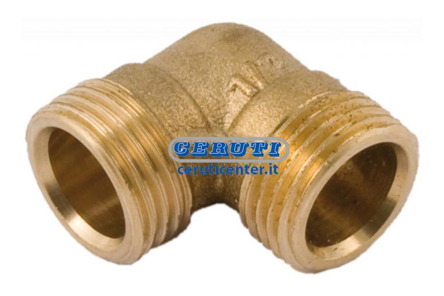 Bent Male-Male Connection Thread 1/2" Gas