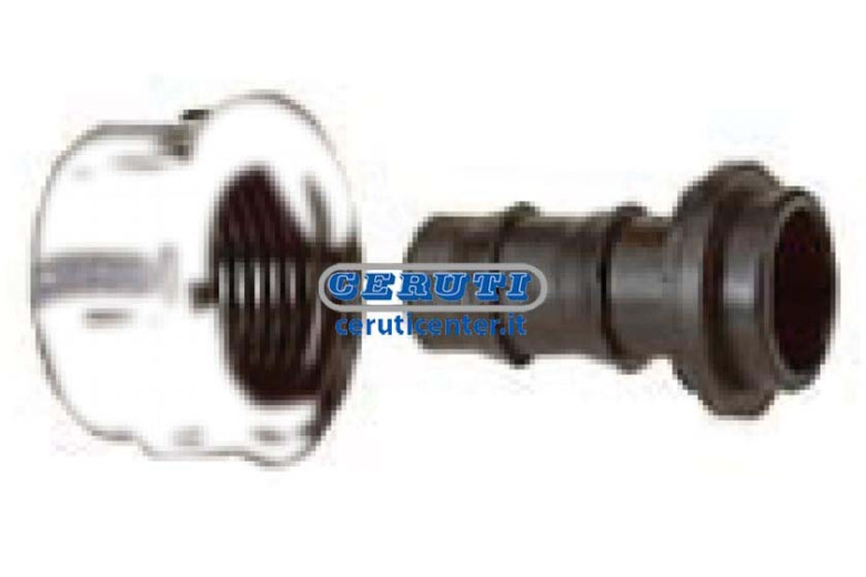 Straight Hose Adapter Fitting With Fly Nut