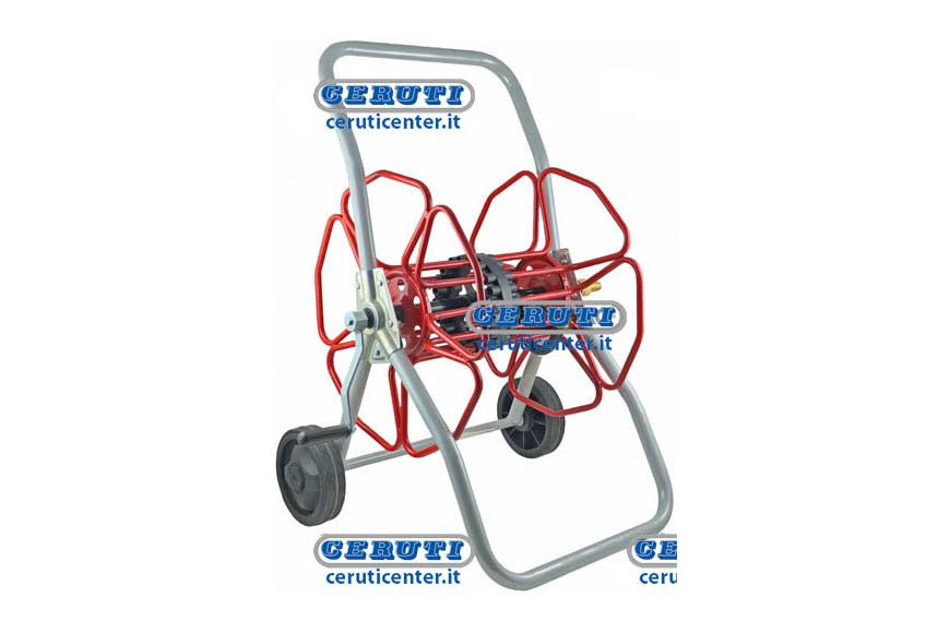 Avvolgitubo Giardinaggio 100Mt Prof - Carrello Avvolgitubo Professional
