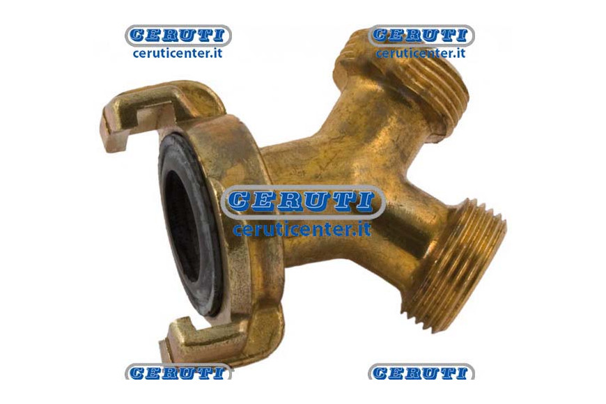 Guarn. In Gomma Att. "Swift" (10Pz) Per Installazioni Antivibranti - Raccordo A Tre Vie Attacco 3/4"