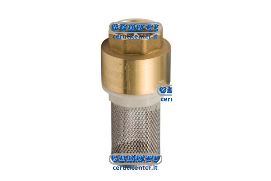 Botton Valve With Inox Filter Thread 3/4" Gas