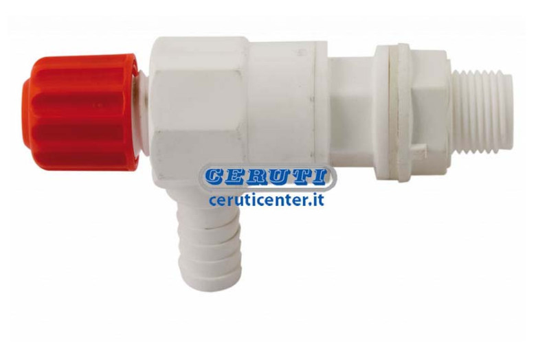 Polypropylen Stecknadelshahn