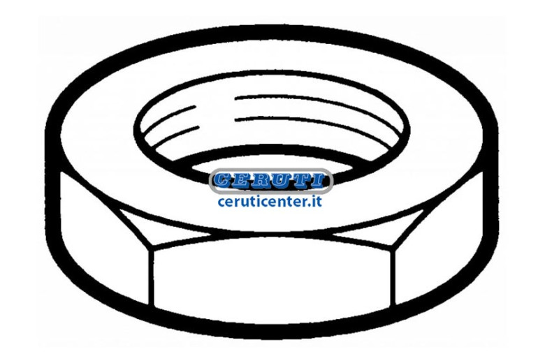 1/4" Nut For Plug