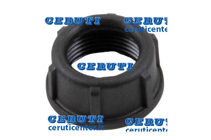 Cazoleta Filetada 3/4" Negro Para Antigota Rosca 3/4"