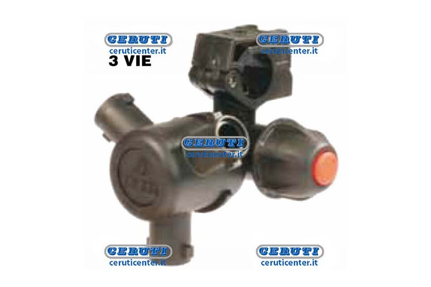 Jet Desherbante De 3 Vias Con Antigota D Membrana - Type Compact-Jet Vías 3 D 1/2" Gas F 7 Mm