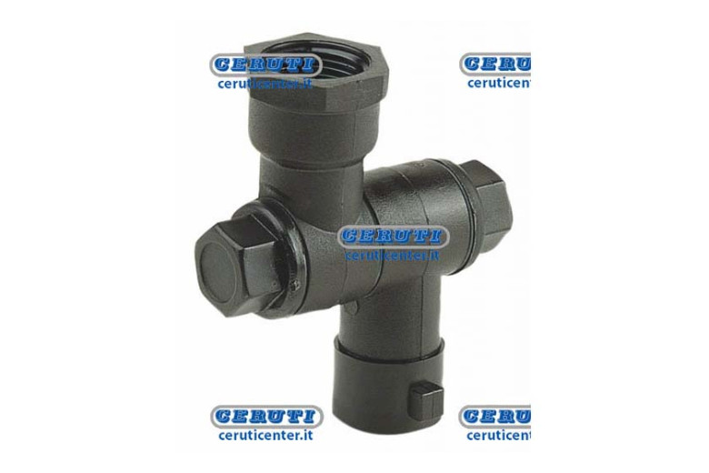 Getto Singolo Snodato Con Attacco Ghiera A Baionetta E Attacco Femmina Filetto 3/8" Gas - Getto Snodato F.3/8" Singolo