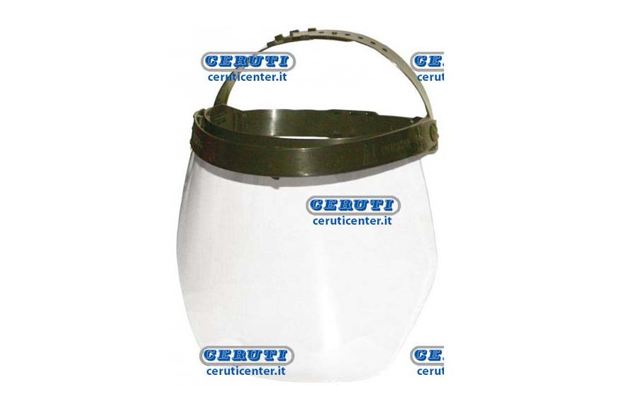 Visor In Non Reflecting Polycarbonate
