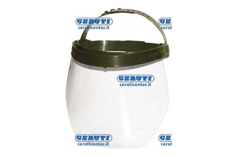 Visor In Non Reflecting Polycarbonate